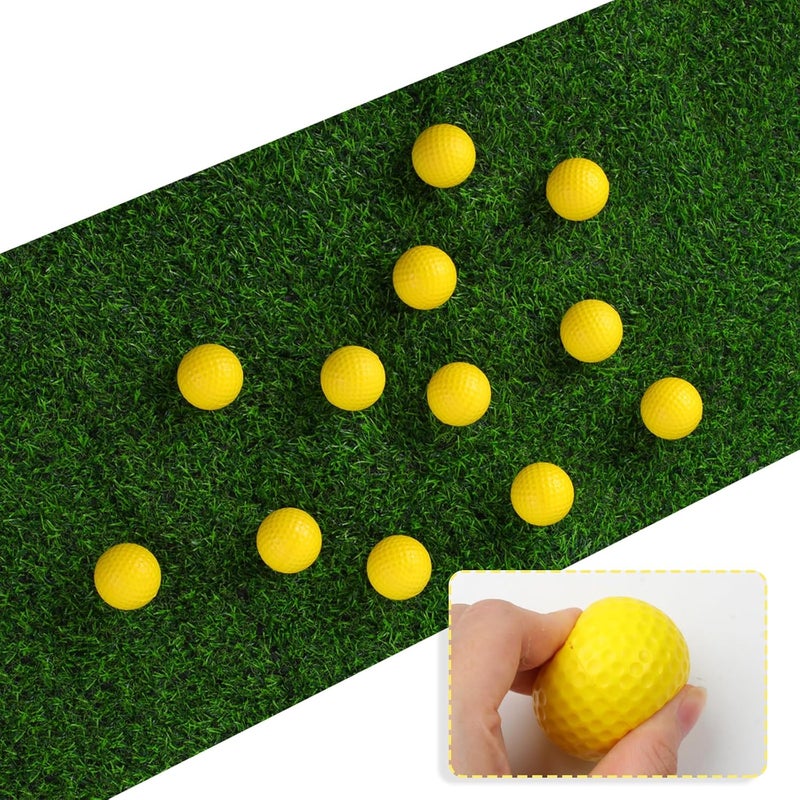 Guirnd 20 Pack Practice Golf Balls, 41mm Foam Golf Balls, Realistic Feel and Long Lasting Limited Fligh Practice Golf Balls for Backyard, Foam Golf Practice Balls for Indoors or Outdoors - Image 4